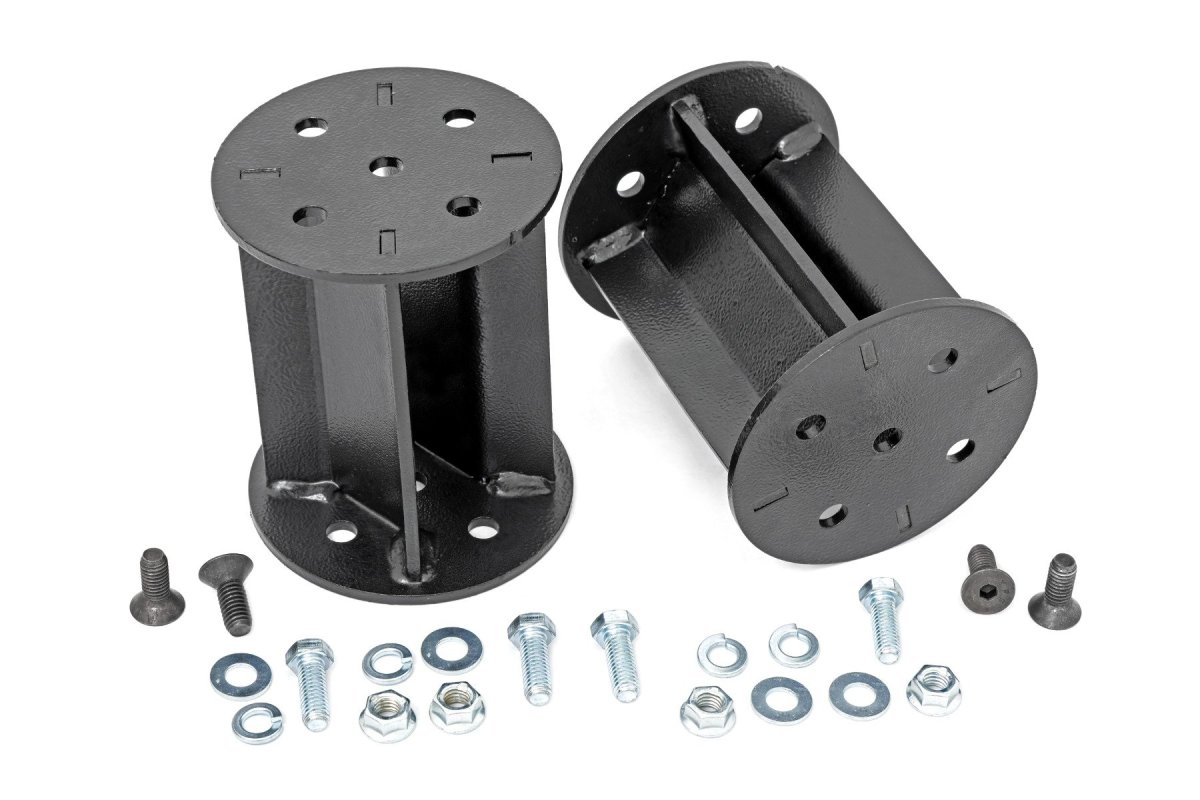 GMC Sierra 1500 Air Spring Kit - Rear - Rough Country - Wireless Controller - '19-'24